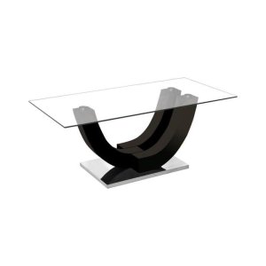 Salontafel 'Avara' 120X60X48 Hoogglans Zwart