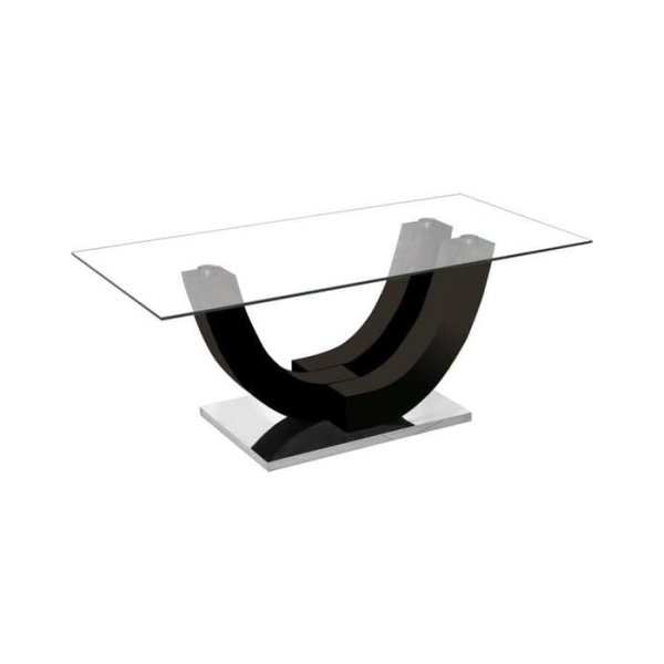 Salontafel 'Avara' 120X60X48 Hoogglans Zwart