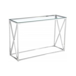 Console 'Oceane' Zilver