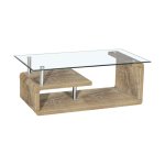 Zaza Home Salontafel 'Golda' 120X70X44 Oude Eik