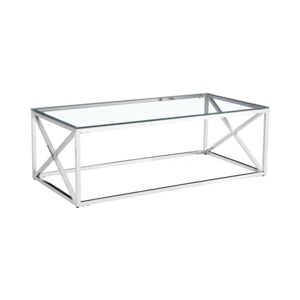 Zaza Home Salontafel 'Oceane' Zilver