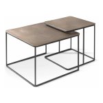 Bijzettafel 'Loïc' Metaal (Set Van 2)