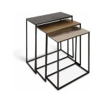 Bijzettafel 'Triplex' Metaal (Set Van 3)