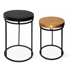 Bijzettafel 'Cameo' Metaal (Set Van 2)