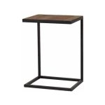 Zaza Home Bijzettafel 'Modena' 50X35X45 Cm - Mangolia