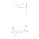 Kledingrek – Metalen Antieke Stijl – Inclusief Schoenenrek – Hoogte 173 cm