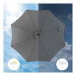 VOUNOT Dubbele parasol met handslinger