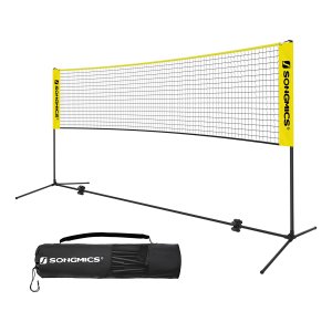Badmintonnet, Tennisnet, İn Hoogte Verstelbaar, Set Bestaande Uit Net, Stevig İjzeren Frame En Transporttas