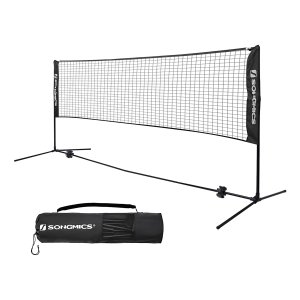 Badmintonnet, Tennisnet, İn Hoogte Verstelbaar, Set Bestaande Uit Net, Stevig İjzeren Frame En Transporttas