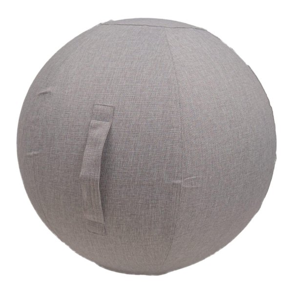 Zaza Home Zitbal Yoga Bal Licht Grijs Kleuren- 65Cm
