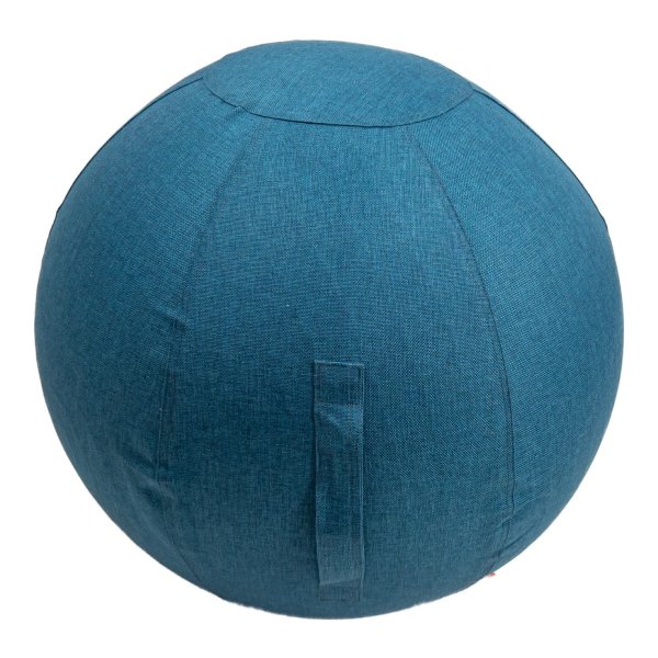 Zaza Home Zitbal Yoga Bal Blauw Kleuren- 65Cm