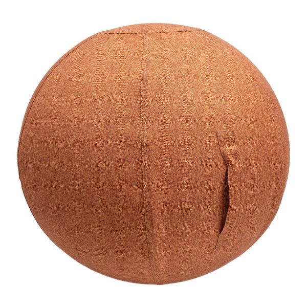 Zaza Home Zitbal Yoga Bal Oranje Kleuren- 65Cm