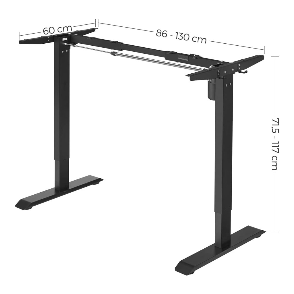 Het Ergowork Zit Sta bureau. Het beste elektrische zit sta bureau van