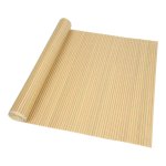 Pvc Privacybeschermingsmat, 4 X 0,9 M (L X B), Balkonbekleding, Privacybeschermingshekwerk, Balkonrand, Overkapping Met Versterkte Lamellen, Tuin, Balkon, Terras, Buiten, Bamboe