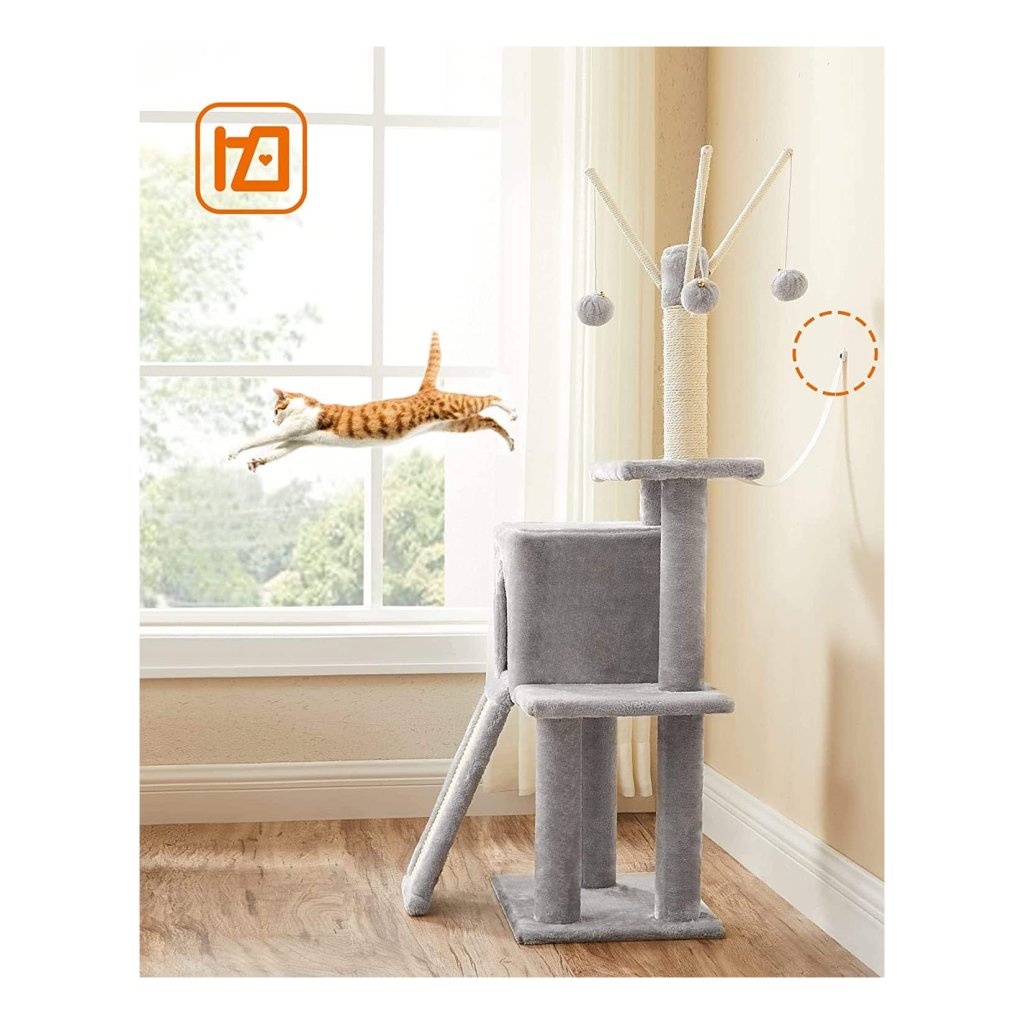 Feandrea krabpaal met meerdere niveaus 68 cm