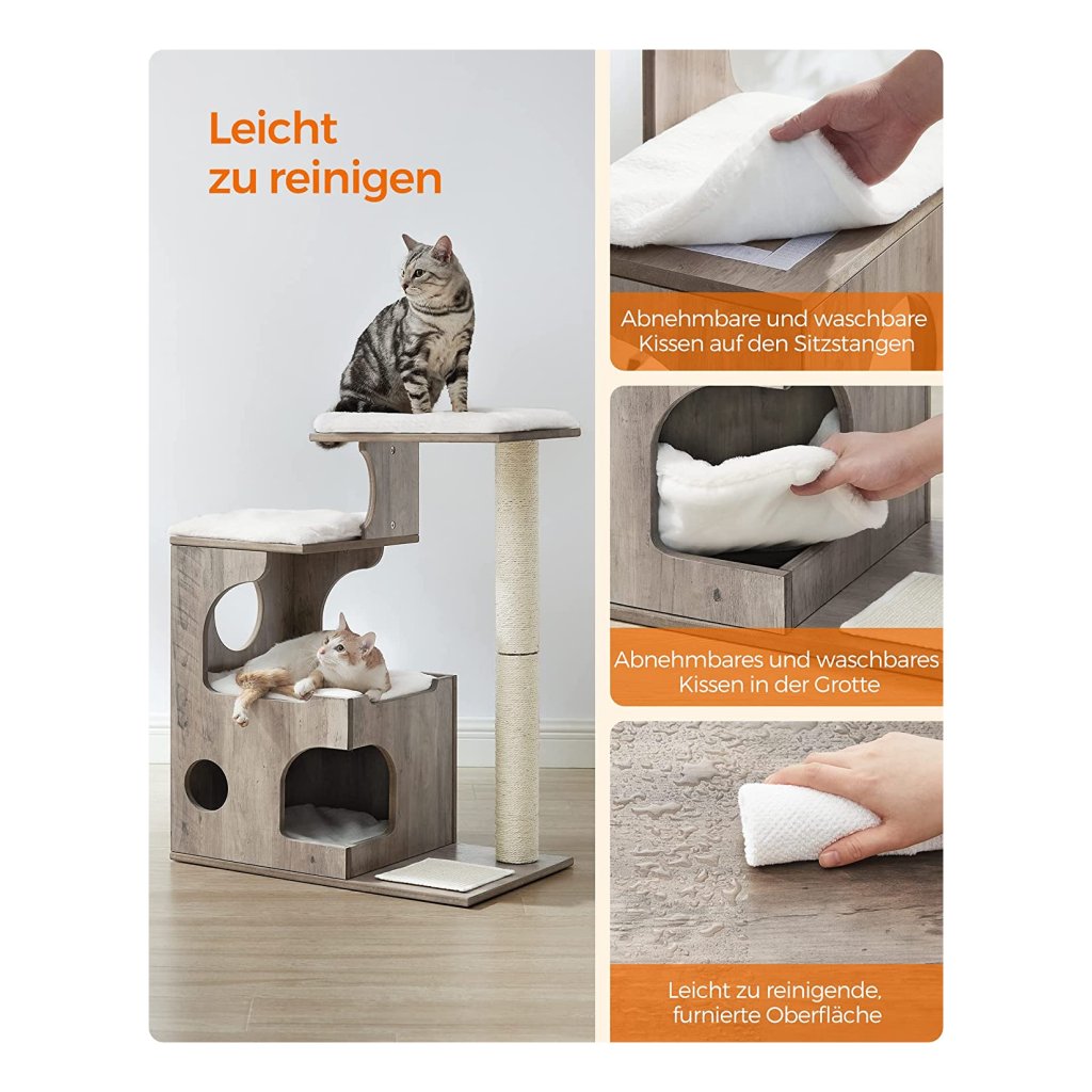 Kattenkrabpaal Krusty, leuk krabmeubel voor uw kat