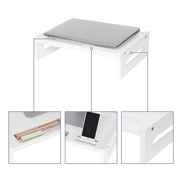 Monitorverhoging, acryl monitorverhoging, 34 x 19 x 10 cm, dikte 10 mm