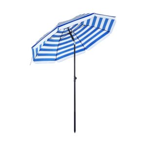 COSTWAY Hawaï Parasol met inklapbare standaard, kantelbaar, tuinparasol