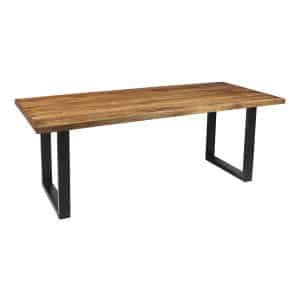 Eetkamertafel- Exotisch Hout Magnolia- 200X100Cm- Natuurlijk