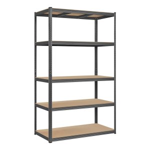 Heavy Duty Stellingkast, Rek, Opbergrek, Tot 875 Kg Belastbaar, Grijs