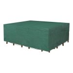 Beschermhoes Voor Tuinmeubelen, Dekzeil Voor Tafel En Stoelen, Buiten, Waterdicht, Rechthoekig, Groen