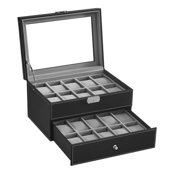 Horlogedoos Voor 20 Horloges - Perfect Voor Het Organiseren Van Uw Collectie