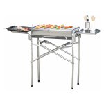 Barbecue -- Roestvrij staal - Zilverkleurige variant.