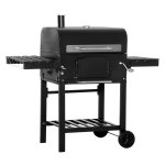 Barbecueplank - BBQ - Metalen rookoven - Zwarte design
