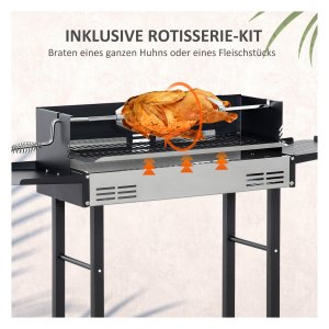 IMEX EL ZORRO 71654 Grille De Barbecue INOX 60 X 40 Cm Noir