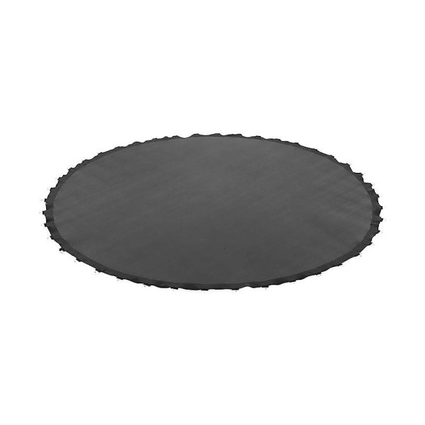 Springdoek trampoline, trampolinespringdoek, springmat, trampoline-accessoires, vervanging, zwart, STB8BK