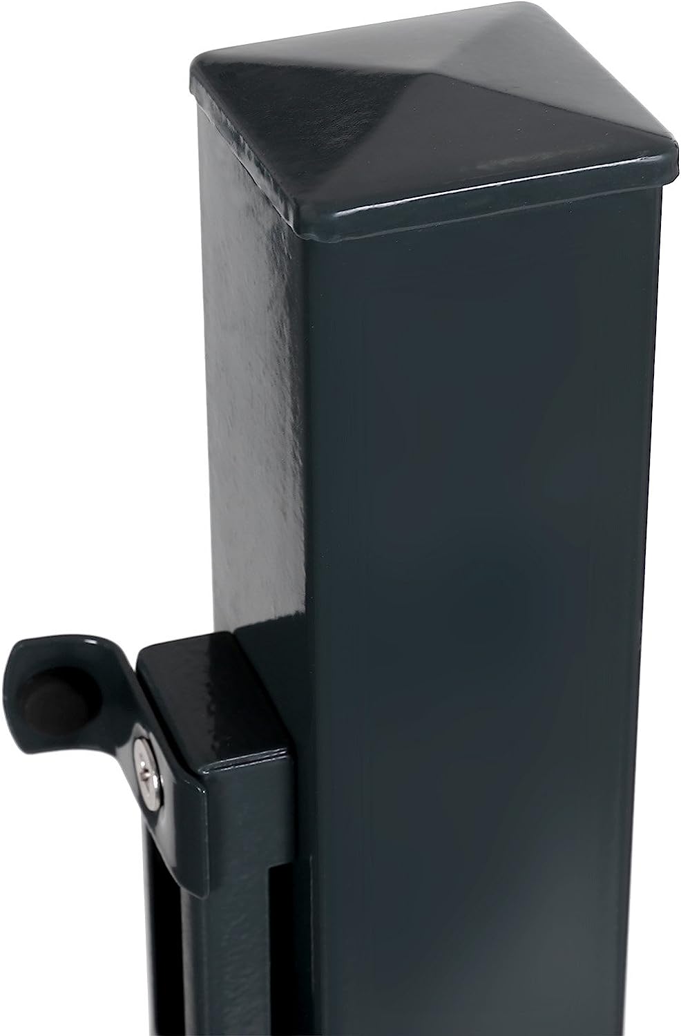 Grenen Tuinpoort 100x195 cm | Stalen frame met slotkast | Verstelbaar