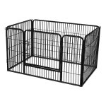 Puppy Uitloop, Puppygaas, Puppyhek, Uitloophekwerk, Dieren Uitloop, 122 X 80 X 70 Cm