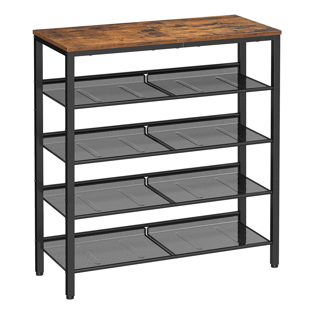 WENKO Schoenenrek Giant 67-116 X 125,5 X 43 Cm Rvs Zilver | WONEN (OVERIG) | Wij helpen je kiezen