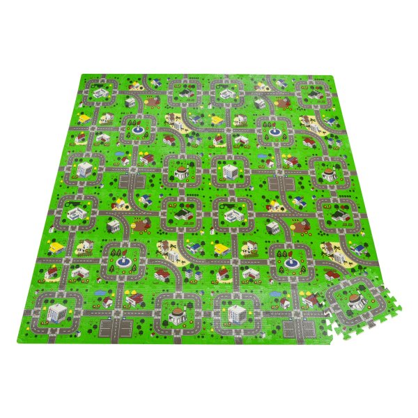 Kinderpuzzelmat - Zaza Home - Speelmat voor kinderen - Waterafstotend - Veelkleurig