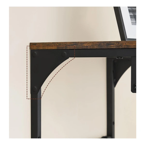 Noswo Kledingstang Voor Aan De Muur - 2 Stuks - Hoogwaardige Stalen Kledingroede Kledingrek Garderobe Stang 108 X 23 6 Cm Zwart