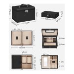 Soulima Sieradenkoffer - Elegante en Veilige Opbergoplossing voor uw