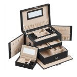 Sieradenkoffer Met Spiegel En 2 Laden - Perfect Voor Het Organiseren Van Je Sieraden