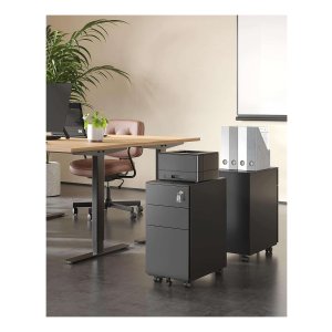 Stalen archiefkast 1300×500mm met 2 legborden