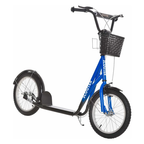 Stepkick - Kinderstep Scooter - Metaal, Rubber - Blauw