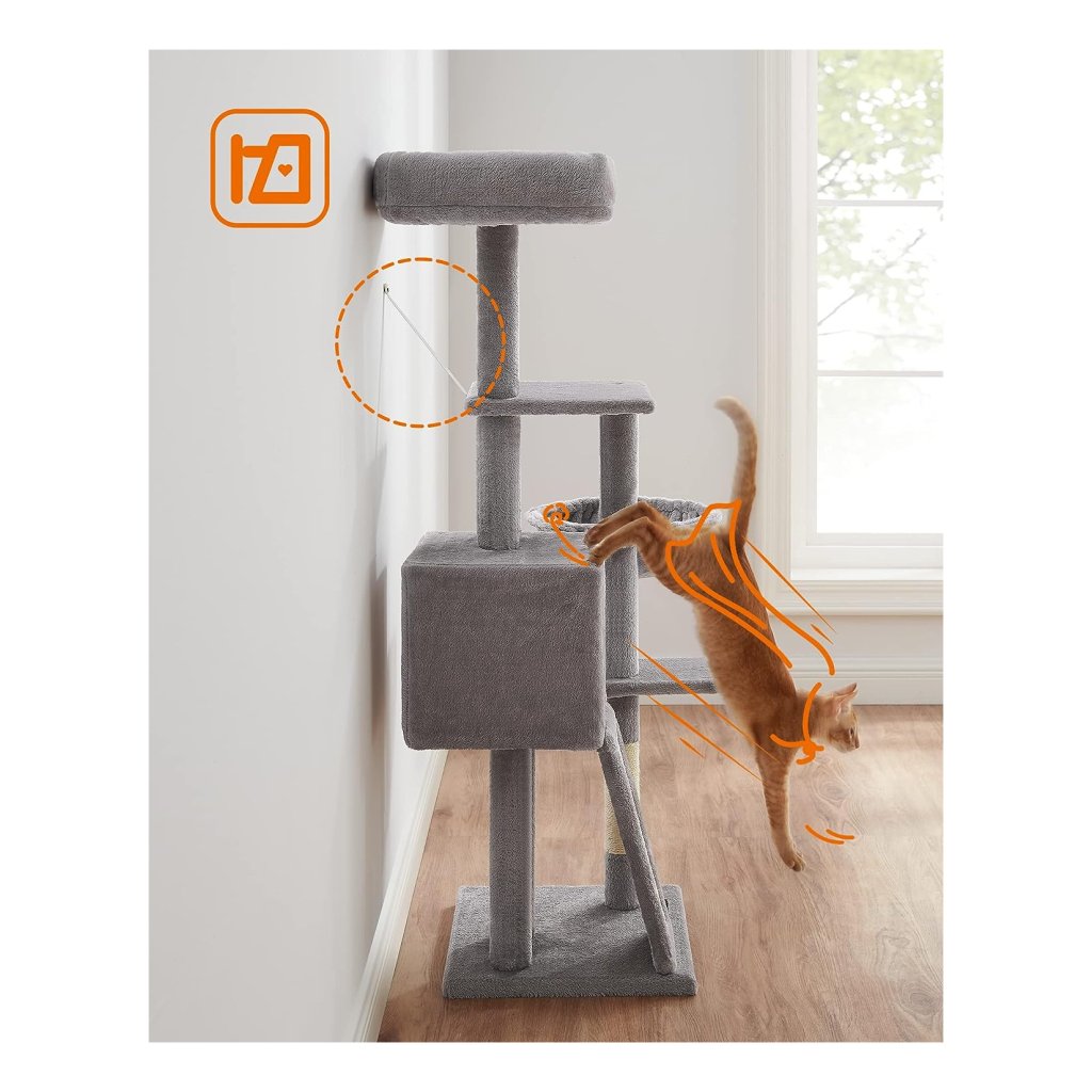 Heybly Krabpaal, 178 cm Hoog, Krabpaal Voor Binnenkatten