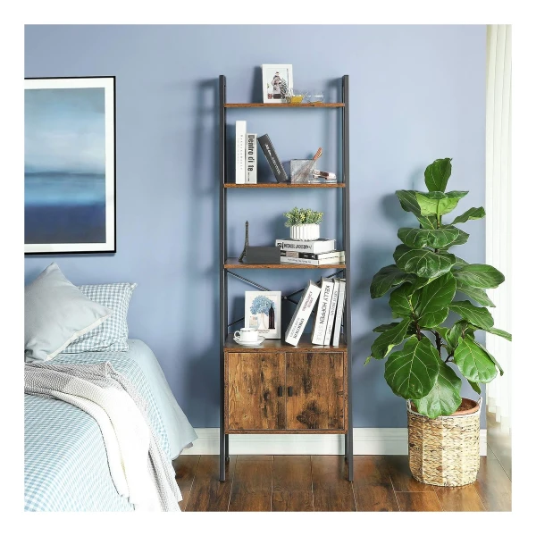 SoBuy® FRG61-W Bibliothèque, Étagère Style échelle, Étagère échelle, 5 étages -Blanc SoBuy® FRG61-W Bibliothèque, Étagère Style échelle, Étagère échelle, 5 étages -Blanc