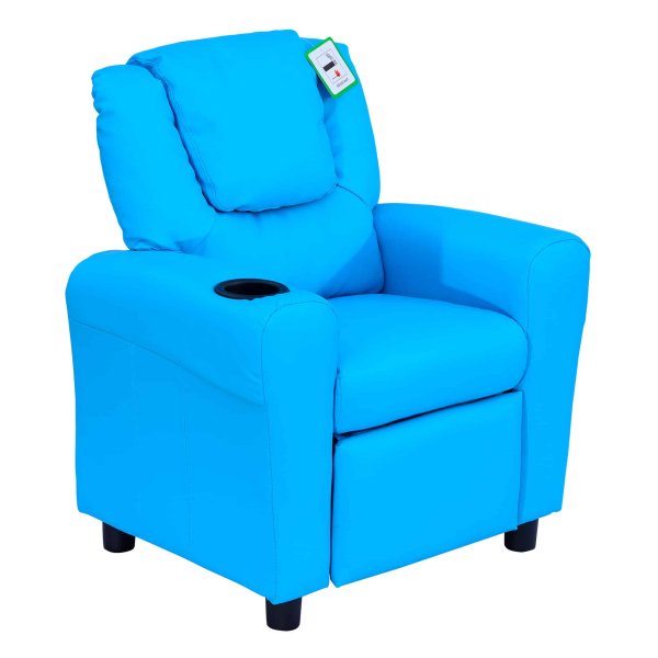 Kindermeubel - Zaza Home - Ligfunctie – Bekerhouder - Blauw