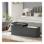 DuneDesign Opvouwbare Zitbank 110 x 38 x 38 cm - XXL Zitkist met 2