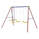 Schommelset - SwingKing - Verstelbaar frame - Inclusief wip - Blauw