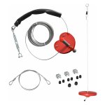 Zipline - Tuinplezier - Voor kinderen - Tot 150 kg - Groen