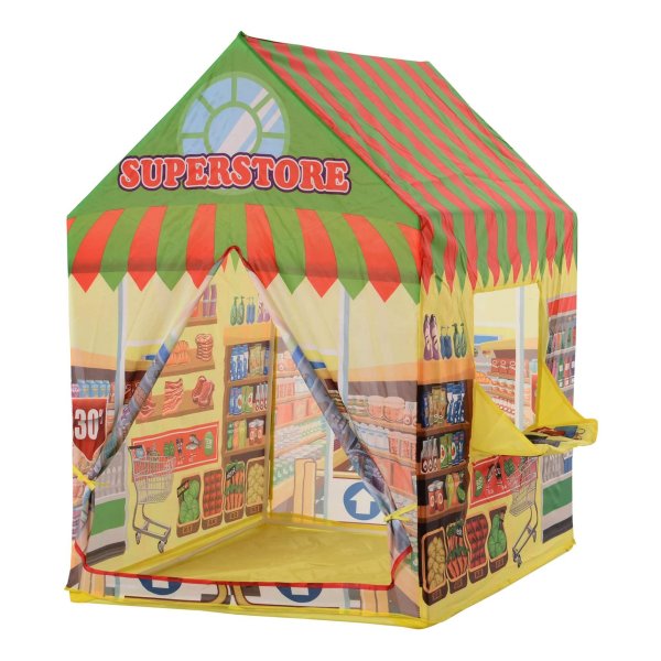 Speelhuisje – Zaza Kinder - Supermarkt – Rollenspellen - Roze
