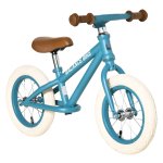Kinderloopfiets - Zaza Home - Verstelbaar Zadel - Leerzame Luchtbanden - Staalblauw