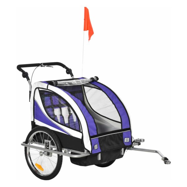 Fietskar voor het vervoeren van boodschappen of bagage achter de fiets. Stevig