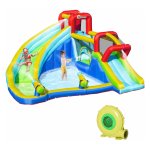 Springkasteel - Opblaasbaar waterpark - Voor 3 tot 8 jaar