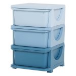 Kindermeubel - KidzFurniture - Opbergvak & speelgoedkist - Blauw